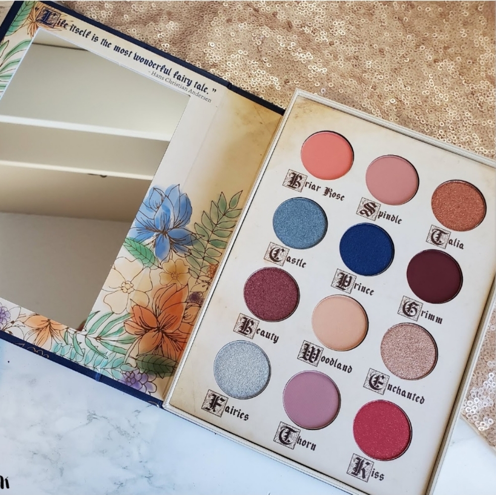 🧚‍♀Storybook Cosmetics DISCONTINUED Little Briar Rose Fairytale Palette NWT
